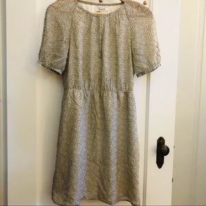 Madewell “Diamond Duo” Silk Dress